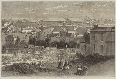 Showyards van de Royal Agricultural Society of England in Plymouth door Richard Principal Leitch